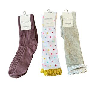 NEW Little Stocking Co Knee High Bundle 7-10 years
